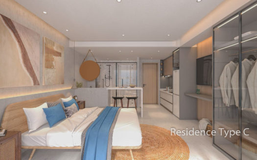 New Sunshine apartments on Bangtao beach