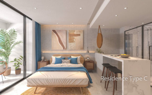 New Sunshine apartments on Bangtao beach