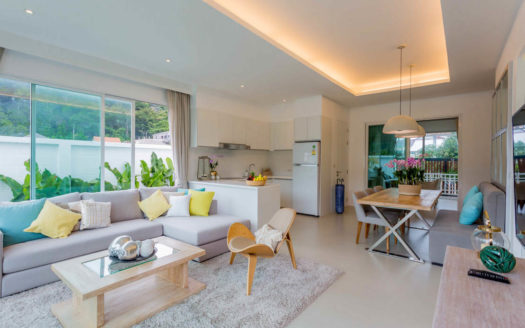 Garden view villas in Kamala
