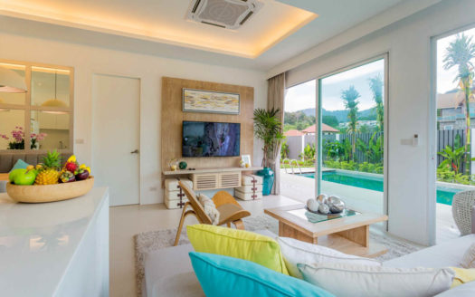 Garden view villas in Kamala